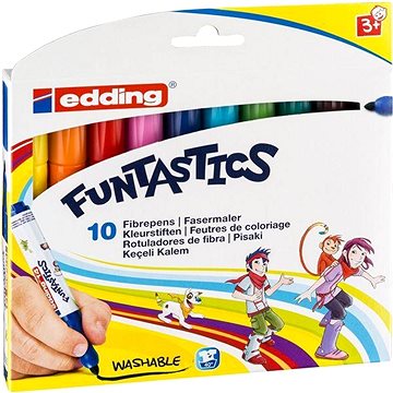 E-shop EDDING 14, für Kinder, Satz mit 10 Farben