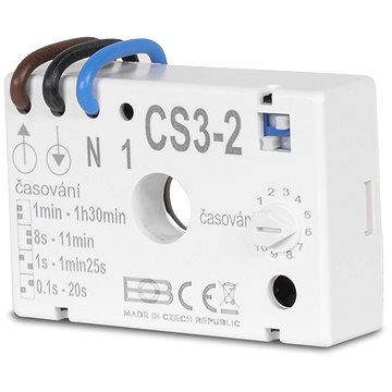 Elektrobock CS3-2 časový spínač pod vypínač