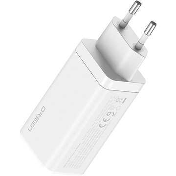 Eloop Orsen C12 GaN 65W Charger Dual USB-C + USB-A White