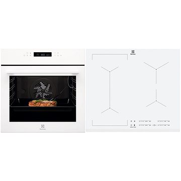 ELECTROLUX 700 SENSE SenseCook EOE7C31V + ELECTROLUX 700 FLEX Bridge EIV63440BW