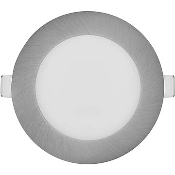 E-shop EMOS LED-Deckenleuchte NEXXO silber, 12 cm, 7 W, warm/neutralweiß