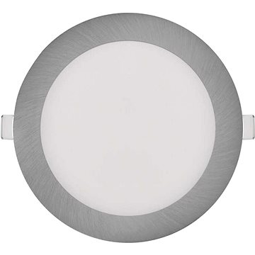 E-shop EMOS LED-Deckenleuchte NEXXO silber, 17 cm, 12,5 W, warm/neutralweiß
