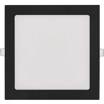 E-shop EMOS LED-Deckenleuchte NEXXO schwarz - 22,5 cm x 22,5 cm - 18 Watt - warm/neutralweiß