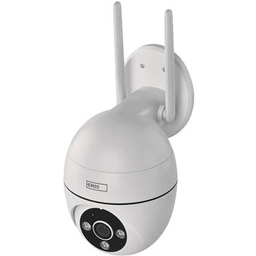 E-shop EMOS GoSmart IP-800 WASP Schwenkbare Außenkamera mit Wi-Fi, weiß