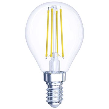 EMOS LED žárovka Filament Mini Globe 6W E14 neutrální bílá
