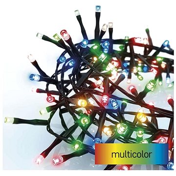 E-shop EMOS LED-Weihnachtslichterkette - Igel, 8 m, innen und außen, multicolor, Timer