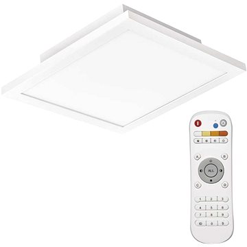 EMOS LED panel s ovladačem, 30×30, 18W, 1300LM, stmívatelný, nastavení barvy světla