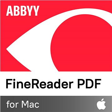 ABBYY FineReader PDF for Mac, 1 rok, GOV/EDU (elektronická licence)