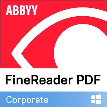 ABBYY FineReader PDF Corporate, 3 roky, GOV/EDU (elektronická licence)