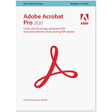 Adobe Acrobat Pro, Win/Mac, CZ (BOX)