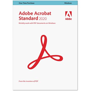 Adobe Acrobat Standard, Win, CZ (BOX)