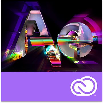 Adobe After Effects, Win/Mac, EN, 12 měsíců (elektronická licence)