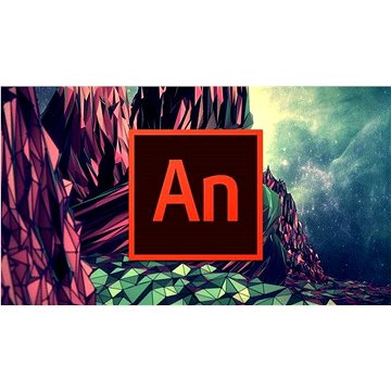 Adobe Animate, Win/Mac, CZ/EN, 12 měsíců, obnova (elektronická licence)