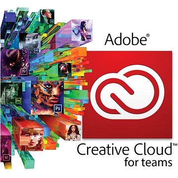 Adobe Creative Cloud All Apps, Win/Mac, EN, 12 měsíců (elektronická licence)