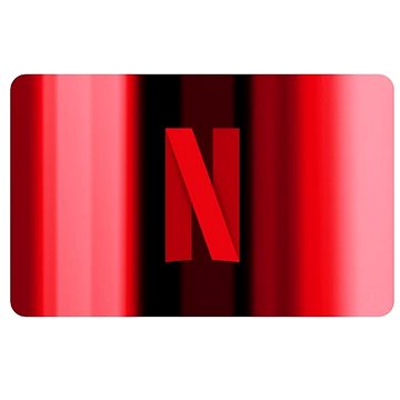 Netflix předplacená karta v hodnotě 1000Kč