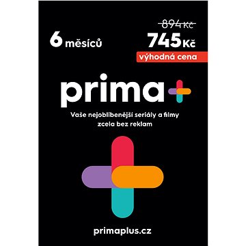 Prima+ Premium - předplatné 6 měsíců