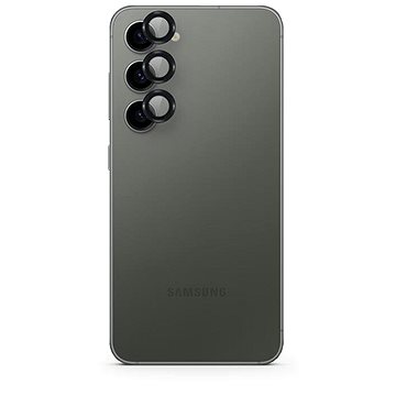 E-shop Epico Aluminium Schutzglas für das Kameraobjektiv für Samsung Galaxy S24 5G - schwarz