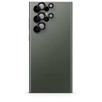E-shop Epico Aluminium Schutzglas für die Kamera-Linse für das Samsung Galaxy S24 Ultra 5G - schwarz