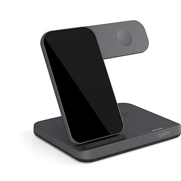 E-shop Spello by Epico 3in1 Wireless Charging Stand für Samsung - Schwarz