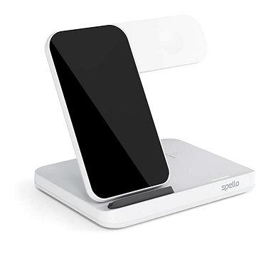 E-shop Spello by Epico 3in1 Wireless Charging Stand für Samsung - Weiß