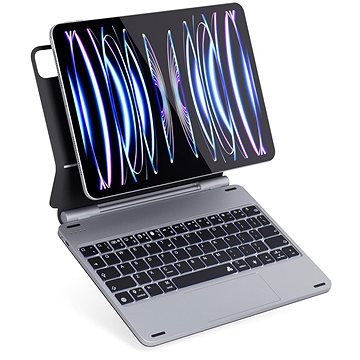 E-shop Epico Aluminium-Tastatur für Apple iPad 10.9" (2022) 10. Generation - qwerty
