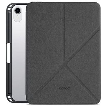E-shop Epico Clear Flip Case für iPad Pro 11" 2018/2020/2021/2022/Air 10.9" M1 - schwarz transparent