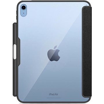 E-shop Epico Clear Flip Case für iPad 10,9" (2022) - Schwarz Transparent