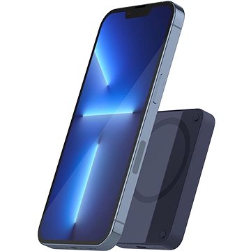 E-shop Epico 4200 mAh MagSafe-kompatible kabellose Powerbank - blau