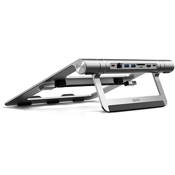 E-shop Epico 8in1 USB-C Hub mit Laptop-Ständer