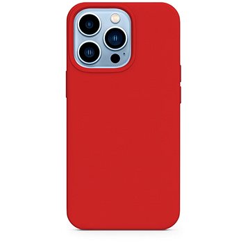Epico Silikonový kryt na iPhone 13 Pro Max s podporou uchycení MagSafe - červený
