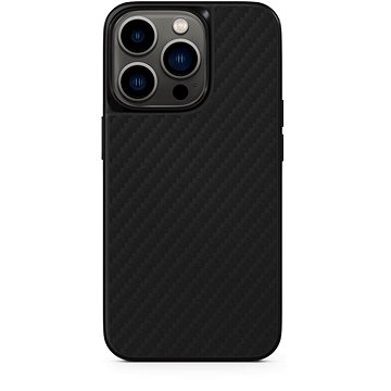 E-shop Epico Hybrid Carbon Case für iPhone 14 Pro Max mit MagSafe Halterung - schwarz