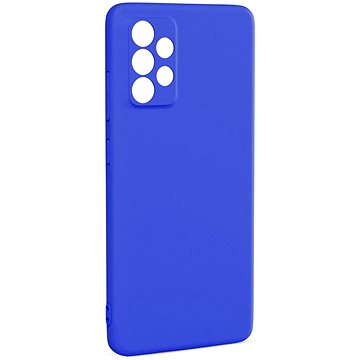 E-shop Spello Silk Matt Hülle für Samsung Galaxy S21 FE - blau
