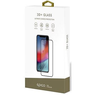 E-shop Epico Glass 3D + für iPhone X / XS schwarz