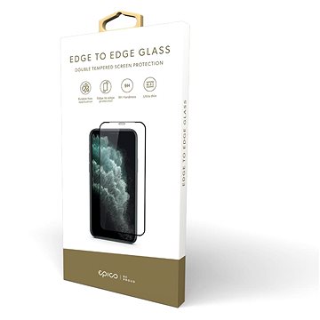 E-shop Epico Edge to Edge Glass IM iPhone 6 / 6s / 7 / 8 / SE (2020) / SE (2022) - schwarz