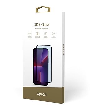 E-shop Epico 3D+ Glass Blue Light Protection IM iPhone 6 / 7 / 8 / SE (2020) / SE (2022)