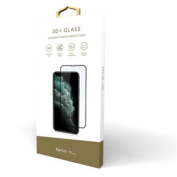 E-shop Epico 3D+ Glass IM iPhone 6 / 6S / 7 / 8 / SE (2020) / SE (2022) - schwarz
