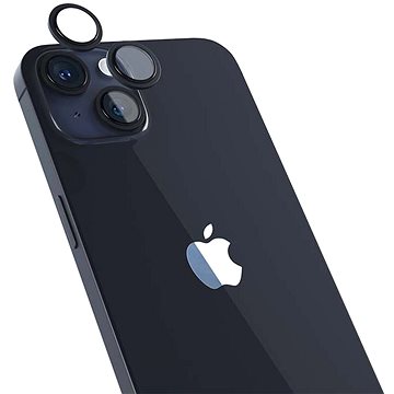 E-shop Epico Aluminium Schutzglas für die Kameralinse für iPhone 14 / 14 Plus dunkle Tinte