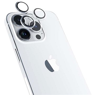 E-shop Epico Aluminium Schutzglas für das Objketiv des iPhone 14 Pro / 14 Pro Max silber