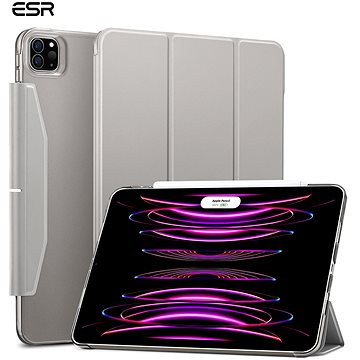 E-shop ESR Ascend Trifold Case Grey iPad Pro 12.9" (2022/2021)