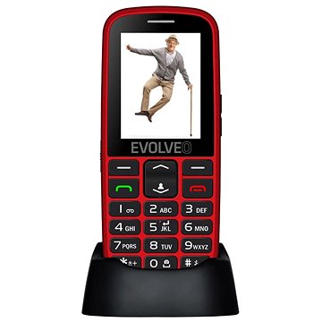 EVOLVEO EasyPhone EG červená