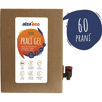 AlzaEco Prací gel Color 3 l (60 praní)