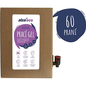AlzaEco Prací gel Sensitive 3 l (60 praní)