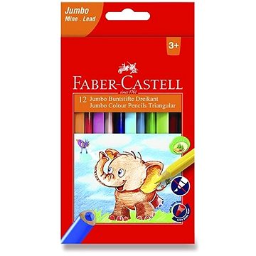 E-shop Faber-Castell Extra JUMBO 12 Farben