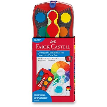 FABER-CASTELL Connector, 12 barev
