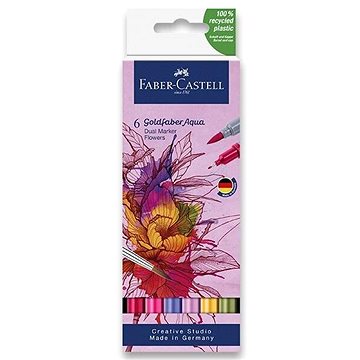 E-shop FABER-CASTELL Goldfaber Aqua Flowers - 6 Farben