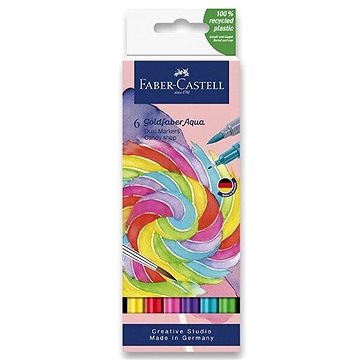 E-shop FABER-CASTELL Goldfaber Aqua Candy, 6 Farben