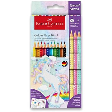 E-shop FABER-CASTELL Grip Unicorn, 10+3 Farben