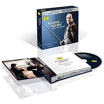 Paganini Niccolo: Accardo Plays Paganini - The Complete Recordings (5x CD + Blu-ray) - CD + Blu-ray