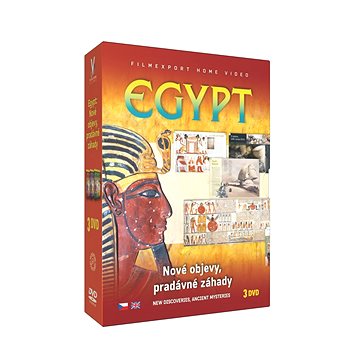 Kolekce Egypt: Nové objevy, pradávné záhady (3DVD) - DVD