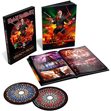 Iron Maiden: Nights Of The Dead, Legacy Of The Beast - Live In Mexico City (Knižní verze Deluxe 2x C